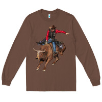 Chestnut western cowboy Long Sleeve Tee - AdoDesignShop