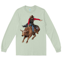 Matcha western cowboy Long Sleeve Tee - AdoDesignShop