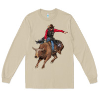 Mushroom western cowboy Long Sleeve Tee - AdoDesignShop