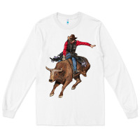 White western cowboy Long Sleeve Tee - AdoDesignShop