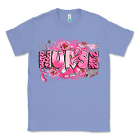 Colony Blue breast cancer nurse Classic Tee - LillyAllenDesigns