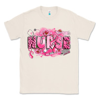 Natural breast cancer nurse Classic Tee - LillyAllenDesigns