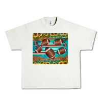 Pistachio football turquoise sunflower Urban Heavy Tee - JahusDesignShop