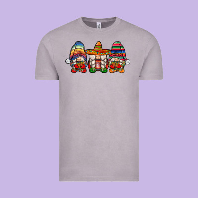 Mexican Gnomes Vintage Tee Designed By Jahusdesignshop
