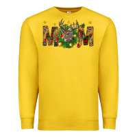 Lemon Western Mom With Reindeer Premium Sweatshirt - BundleAndBundleShop