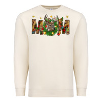 Sandshell Western Mom With Reindeer Premium Sweatshirt - BundleAndBundleShop