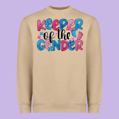 Keeper Of The Gender Heavyweight Sweatshirt Designed By Jahusdesignshop