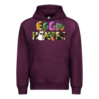 Mauve Wine Egg hunter Easter Day Urban Hoodie - HowdyJamesFarm
