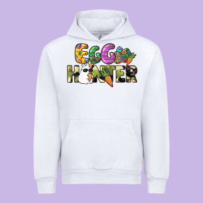 Egg Hunter Easter Day Urban Hoodie Designed By Howdyjamesfarm