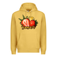 Antique Gold Strawberry Summer Premium Hoodie - Bettercallsaul