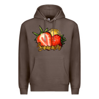Coffee Strawberry Summer Premium Hoodie - Bettercallsaul