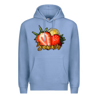 Colony Blue Strawberry Summer Premium Hoodie - Bettercallsaul