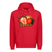 Red Strawberry Summer Premium Hoodie - Bettercallsaul
