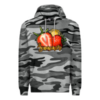 Slate Camo Strawberry Summer Premium Hoodie - Bettercallsaul