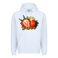 White Strawberry Summer Premium Hoodie - Bettercallsaul