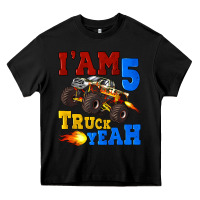 Black i'am five truck yeah Heavy Core Tee - Artiststas