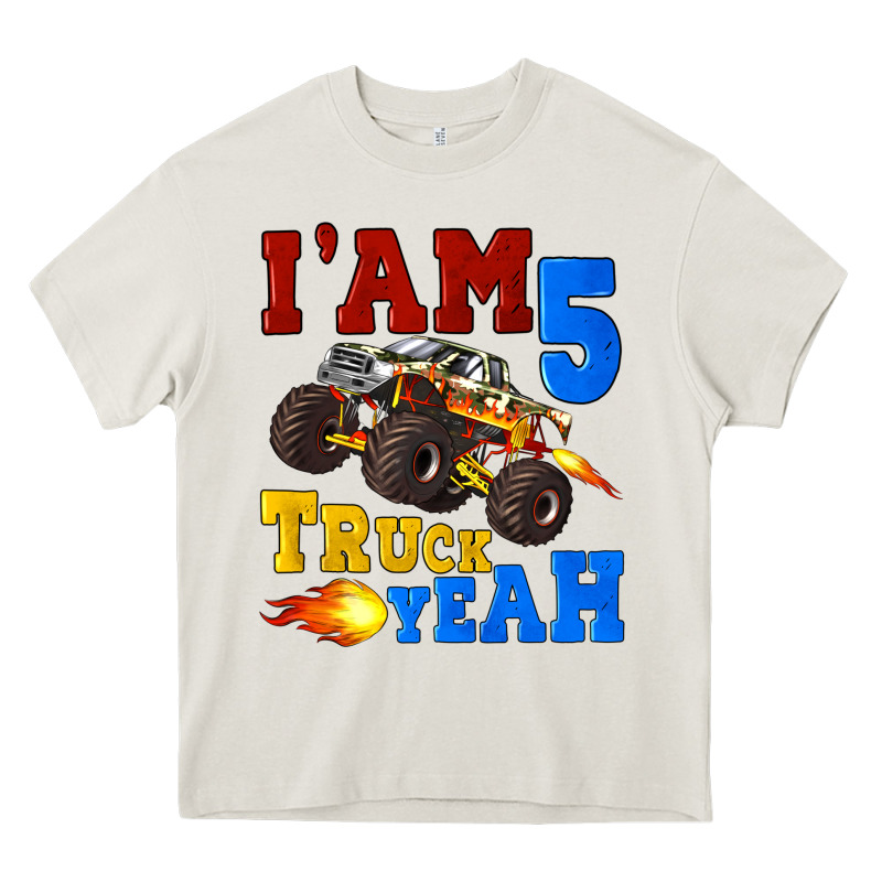 I'am Five Truck Yeah Heavy Core Tee by Artiststas | Teevron