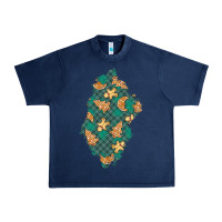 Navy christmas gingerbread cookies patch Urban Heavy Tee - BundleAndBundleShop