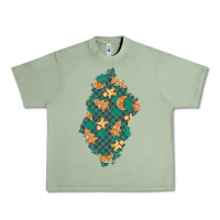 Oil Green christmas gingerbread cookies patch Urban Heavy Tee - BundleAndBundleShop