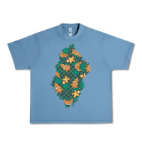 Pebble Blue christmas gingerbread cookies patch Urban Heavy Tee - BundleAndBundleShop