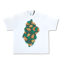 White christmas gingerbread cookies patch Urban Heavy Tee - BundleAndBundleShop