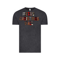 Vintage Black merry christmas y all Vintage Tee - JahusDesignShop