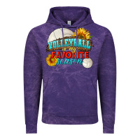 Cloud Purple volleyball is my favorite season Vintage Hoodie - HRA Design Shop