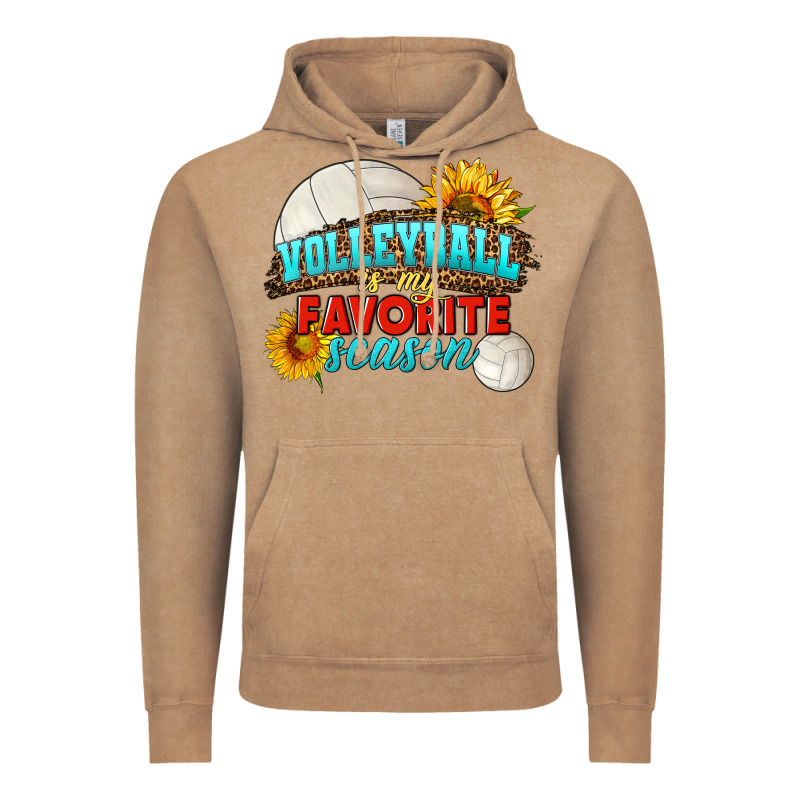 Volleyball Is My Favorite Season Vintage Hoodie by HRA Design Shop | Teevron