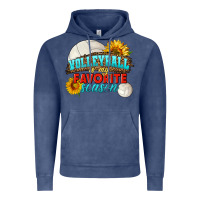Vintage Denim volleyball is my favorite season Vintage Hoodie - HRA Design Shop