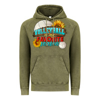 Vintage Olive volleyball is my favorite season Vintage Hoodie - HRA Design Shop