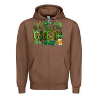 Chestnut st.patrick's day crew Zipper Hoodie - MaliasSmallBusiness
