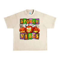 Sandshell spooky vibes Urban Heavy Tee - AdoDesignShop