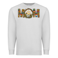 Dove Grey Western Mom With Baby Jesus Premium Sweatshirt - BundleAndBundleShop