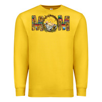 Lemon Western Mom With Baby Jesus Premium Sweatshirt - BundleAndBundleShop