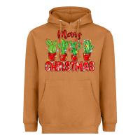Meerkat Merry Christmas Cactuses Heavyweight Hoodie - MaliasSmallBusiness