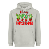 Moon Dust Merry Christmas Cactuses Heavyweight Hoodie - MaliasSmallBusiness