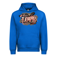 Cobalt Love America 4th of july Urban Hoodie - HowdyJamesFarm