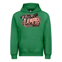 Emerald Love America 4th of july Urban Hoodie - HowdyJamesFarm