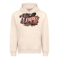 Sandshell Love America 4th of july Urban Hoodie - HowdyJamesFarm