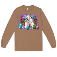 Toasted Coconut goat family eggs flowers leopard serape glitter Long Sleeve Tee - Artiststas