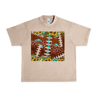 French Oak football leopard gemstone sunflower Urban Heavy Tee - JahusDesignShop