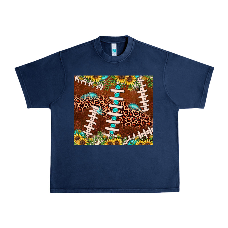 Football Leopard Gemstone Sunflower Urban Heavy Tee by JahusDesignShop | Teevron