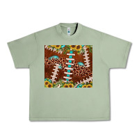 Oil Green football leopard gemstone sunflower Urban Heavy Tee - JahusDesignShop