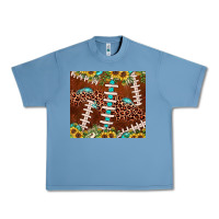 Pebble Blue football leopard gemstone sunflower Urban Heavy Tee - JahusDesignShop