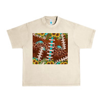 Sandshell football leopard gemstone sunflower Urban Heavy Tee - JahusDesignShop