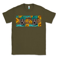 Army Green western pitbull Classic Tee - Artiststas
