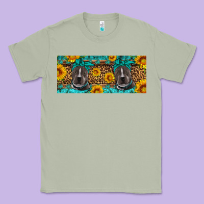 Western Pitbull Classic Tee Designed By Artiststas