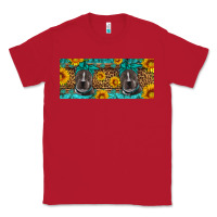 Red western pitbull Classic Tee - Artiststas