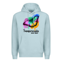 Blue Mist transformada por dios Premium Hoodie - JahusDesignShop