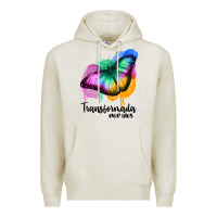 Oatmeal Heather transformada por dios Premium Hoodie - JahusDesignShop